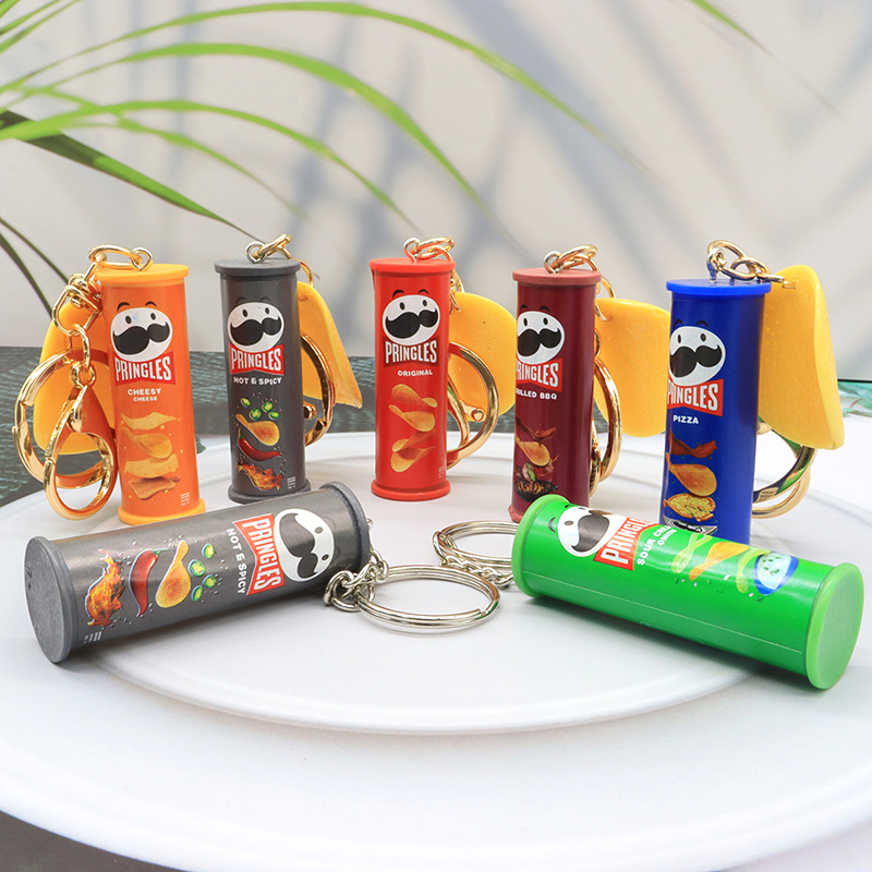 Food Zinc - Breloczek w kształcie chipsów - Realistyczny