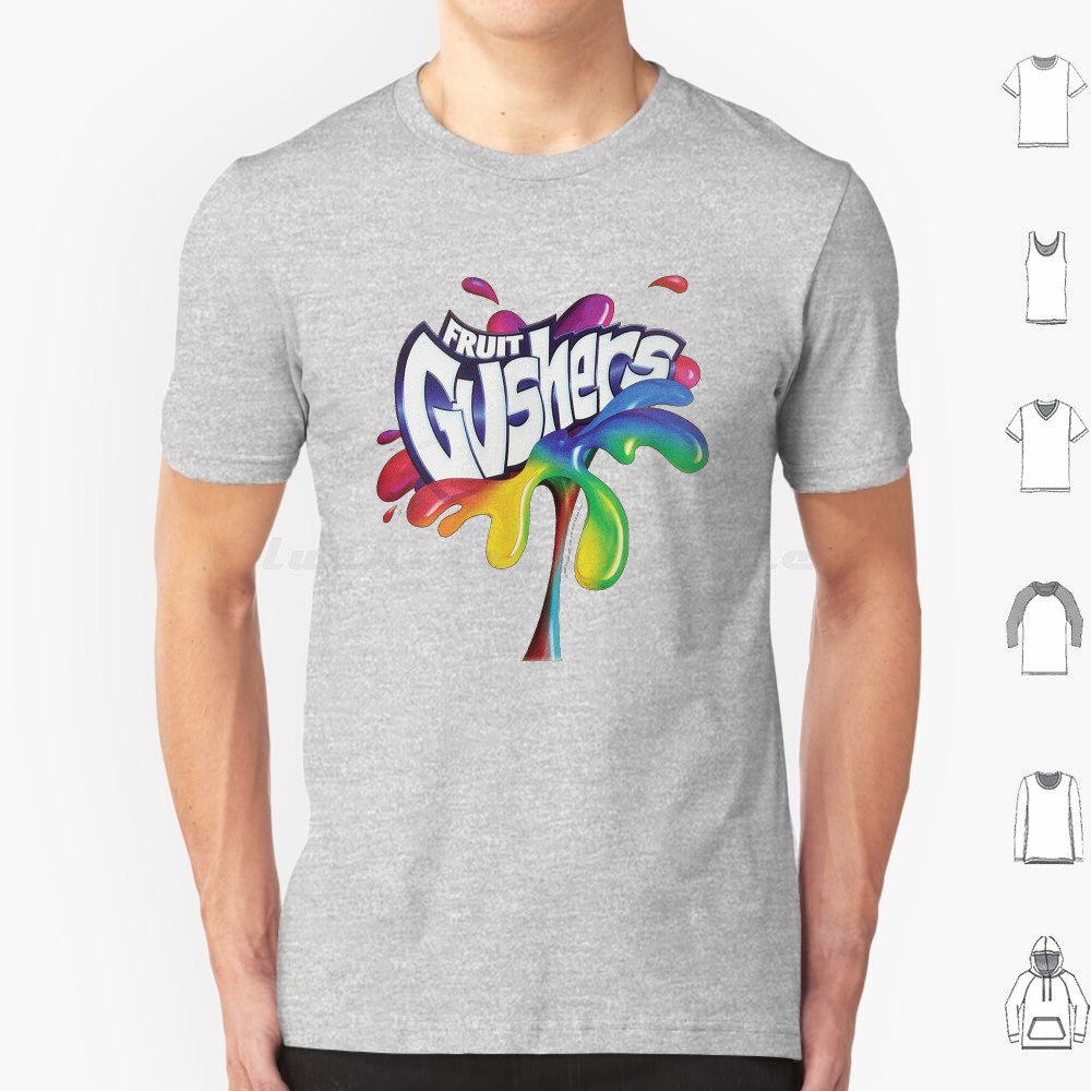 Logo Food Snack - Koszulka Fruit Gushers z logo z