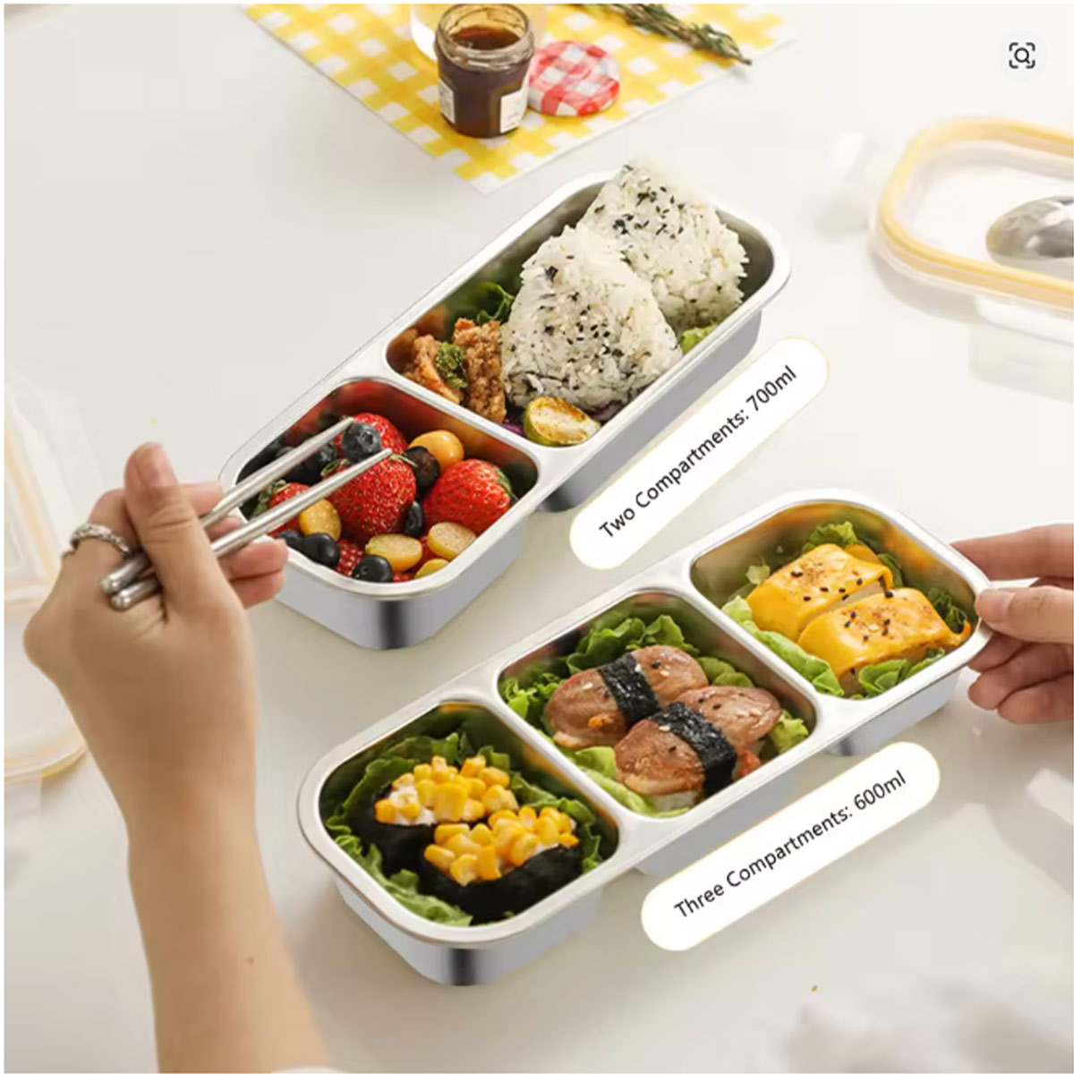 Pojemnik na posiłki ze stali n – Food Snacks For Weight Loss recenzja i cena