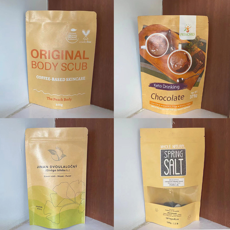 Torby z brązowego papieru kraf – Logo Food Snack recenzja i cena