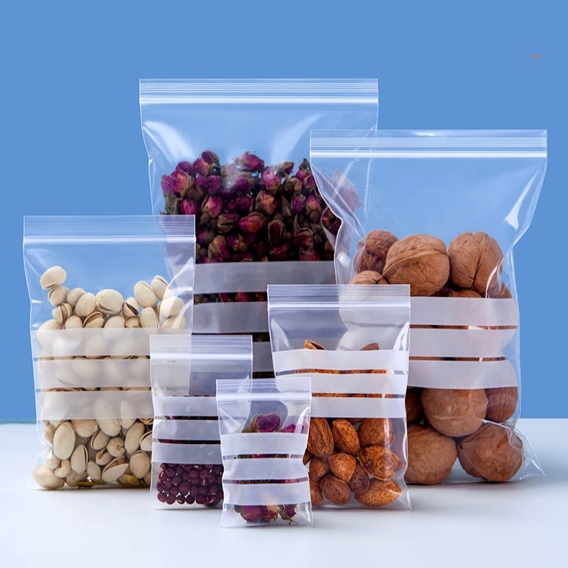200 SZT. Przezroczyste plastik – Logo Food Snack recenzja i cena